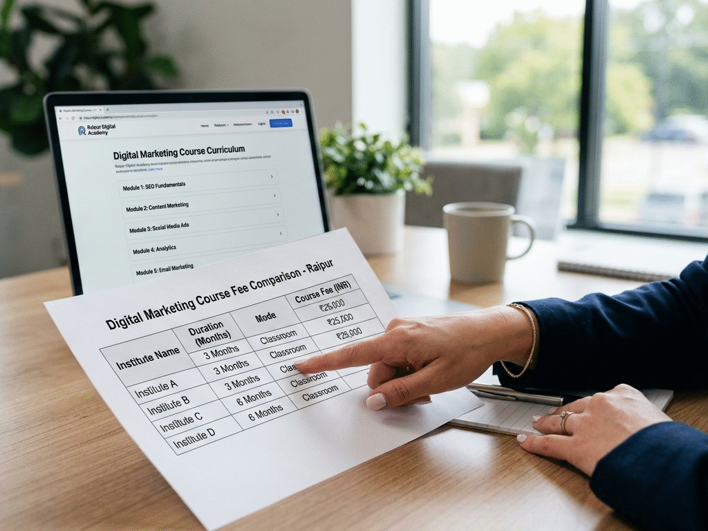 digital marketing course fees in raipur