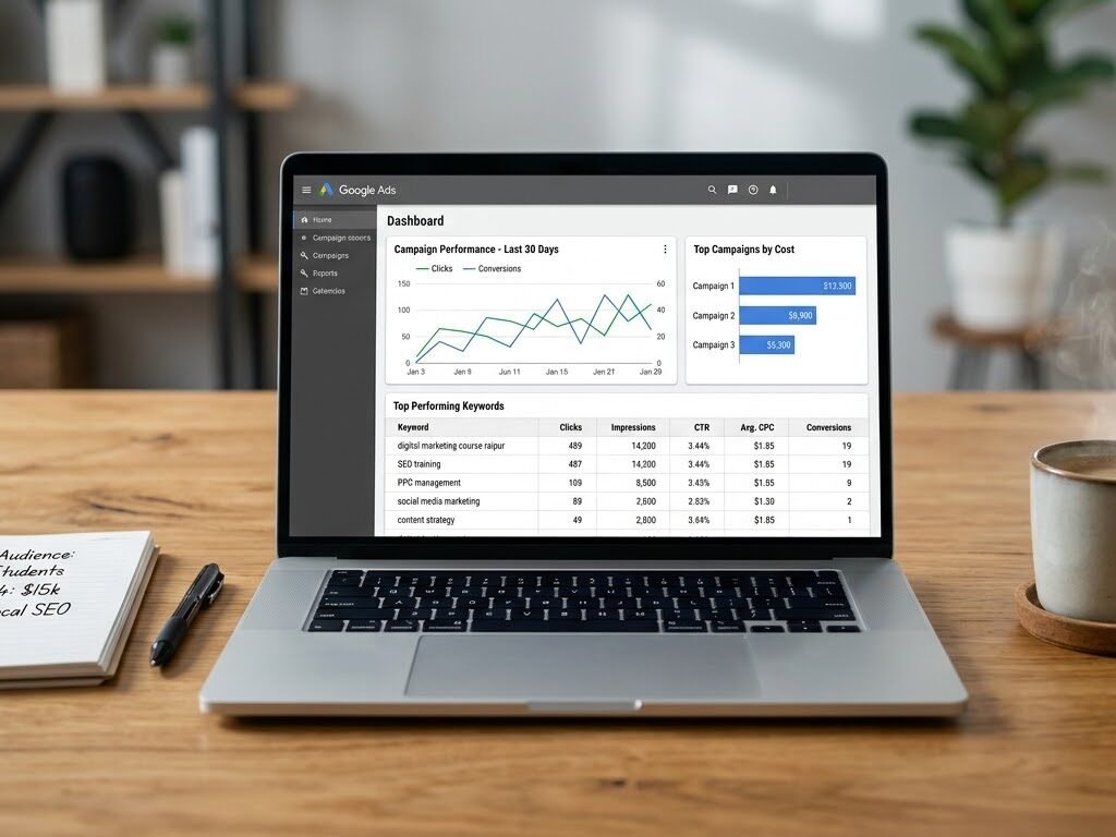 digital marketing training institute in raipur